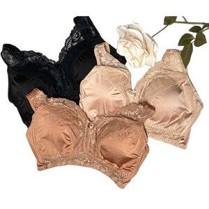 Rhonda Shear Betty Pin Up Bra 3 Pack 2X